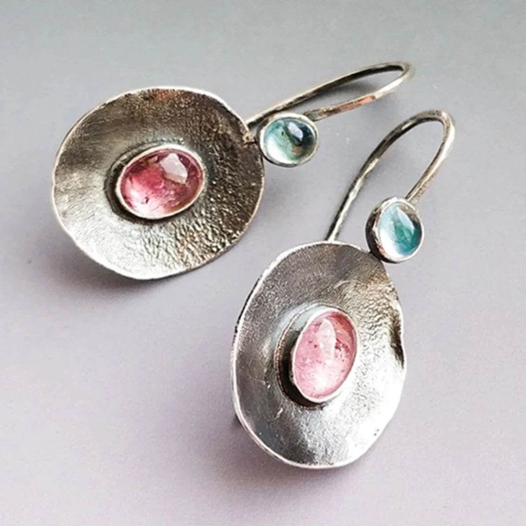 Elegant Vintage Silver Earrings