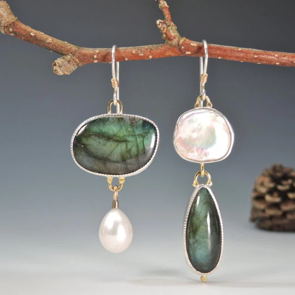 Stone Vintage Earrings