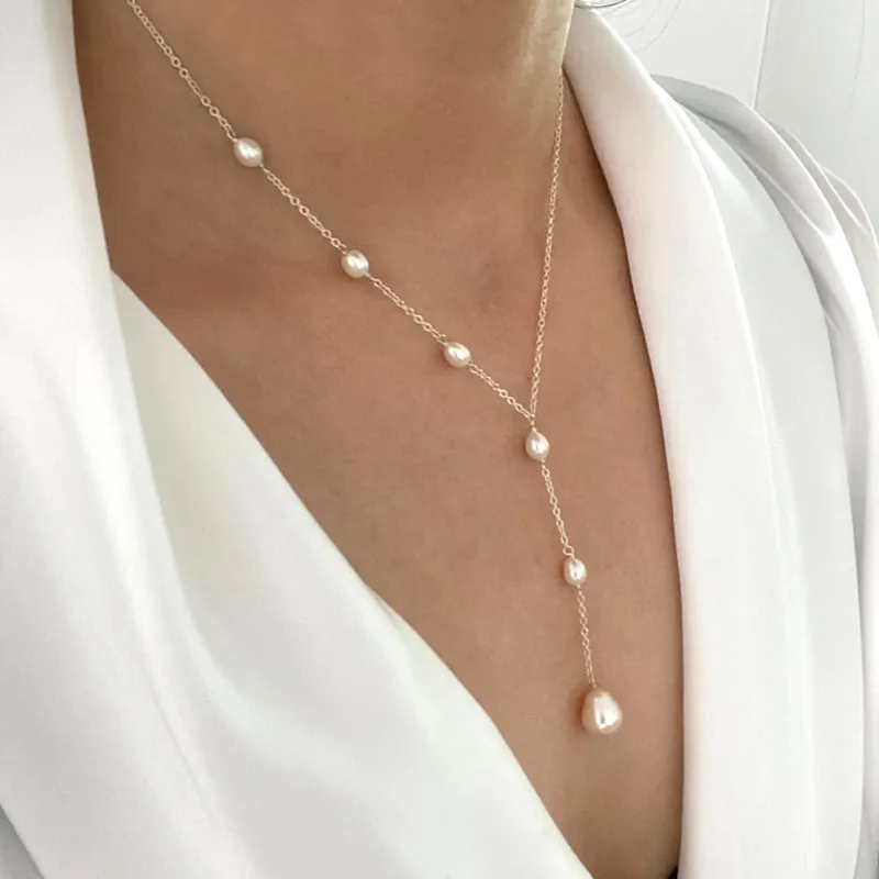 Beaded Vintage Pendant Necklace