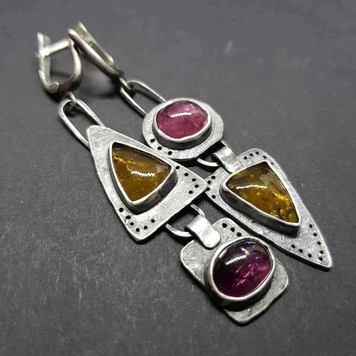 Vintage Triangle Earrings - Chic Style