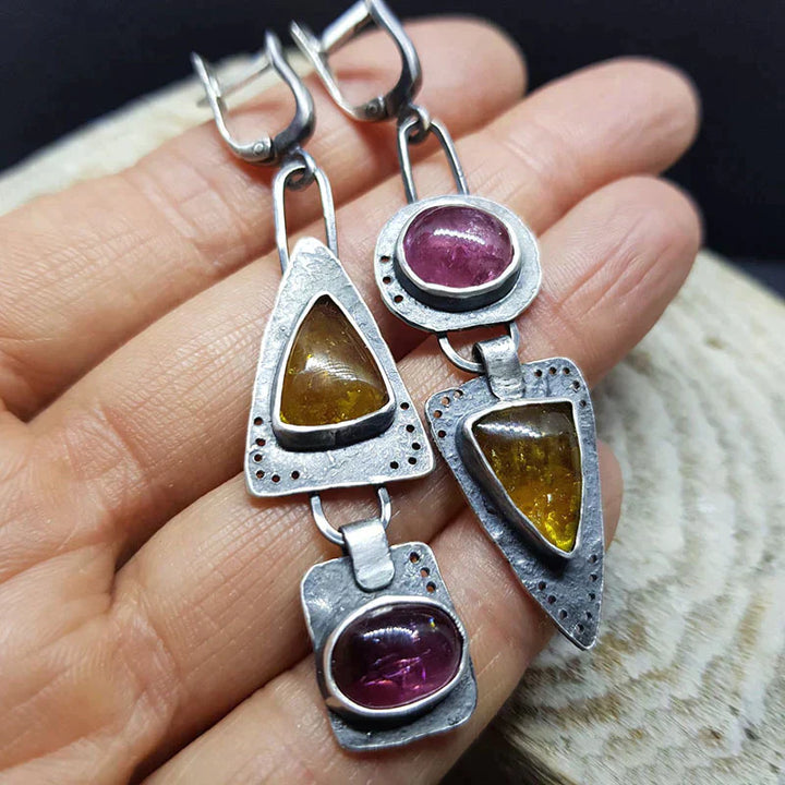 Vintage Triangle Earrings - Chic Style