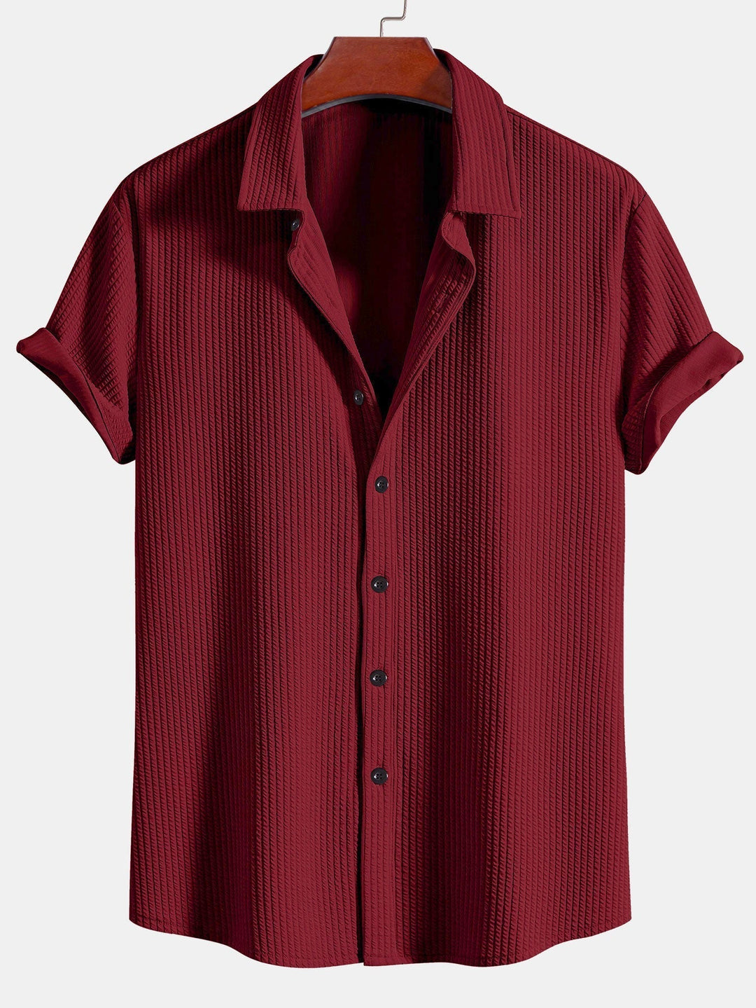 Shirt and shorts with nervous button