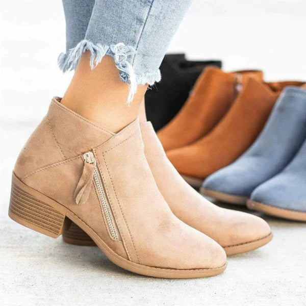 Moly™ | Comfortable Heeled Ankle Boots
