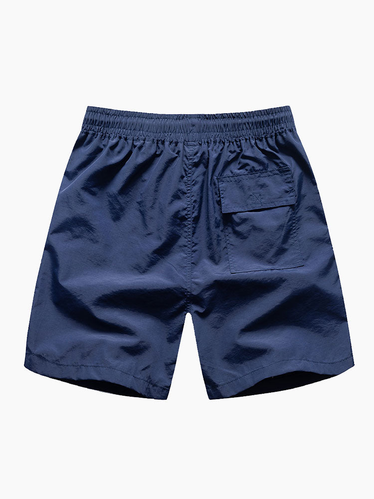 Island Sailing Print Button Up Shirts & Swim Shorts