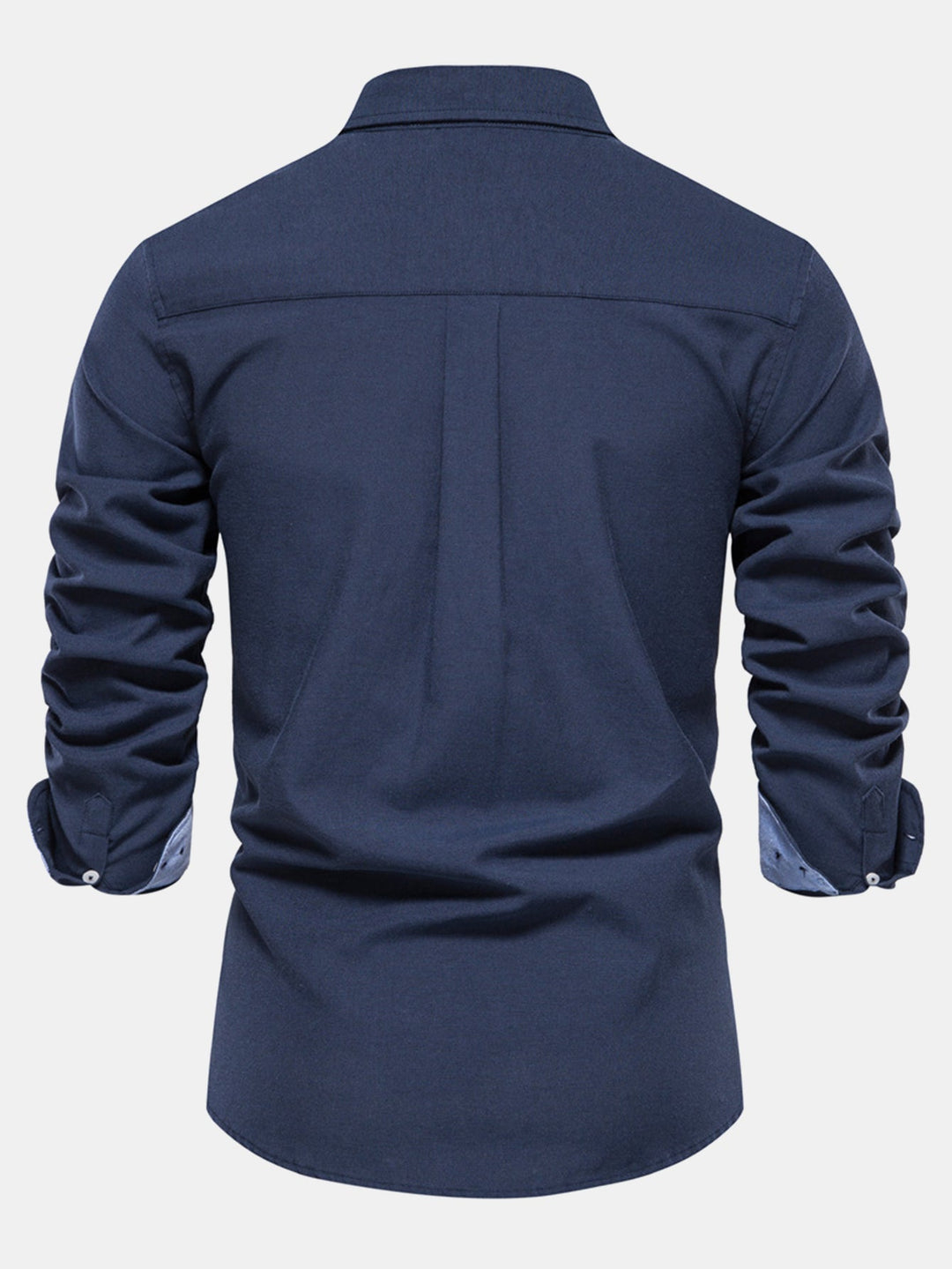 Long Sleeve Oxford Shirt with Buttons