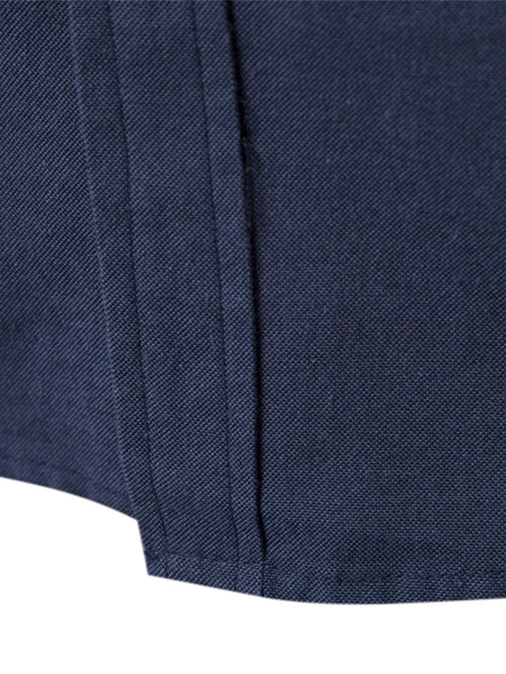 Long Sleeve Oxford Shirt with Buttons