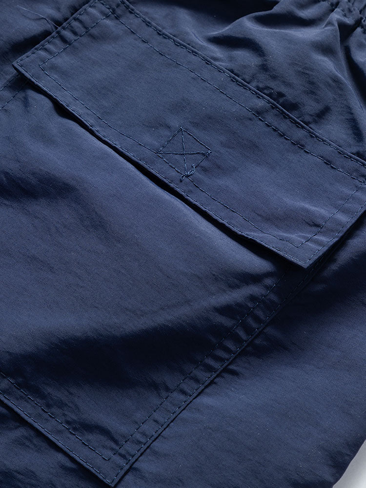 Island Sailing Print Button Up Shirts & Swim Shorts