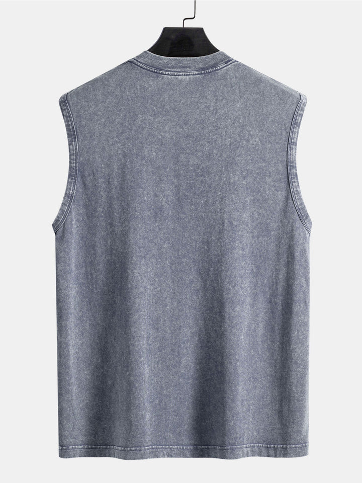 Worn and Faded Tank Top