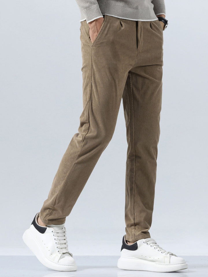 Slim Fit Corduroy Pants