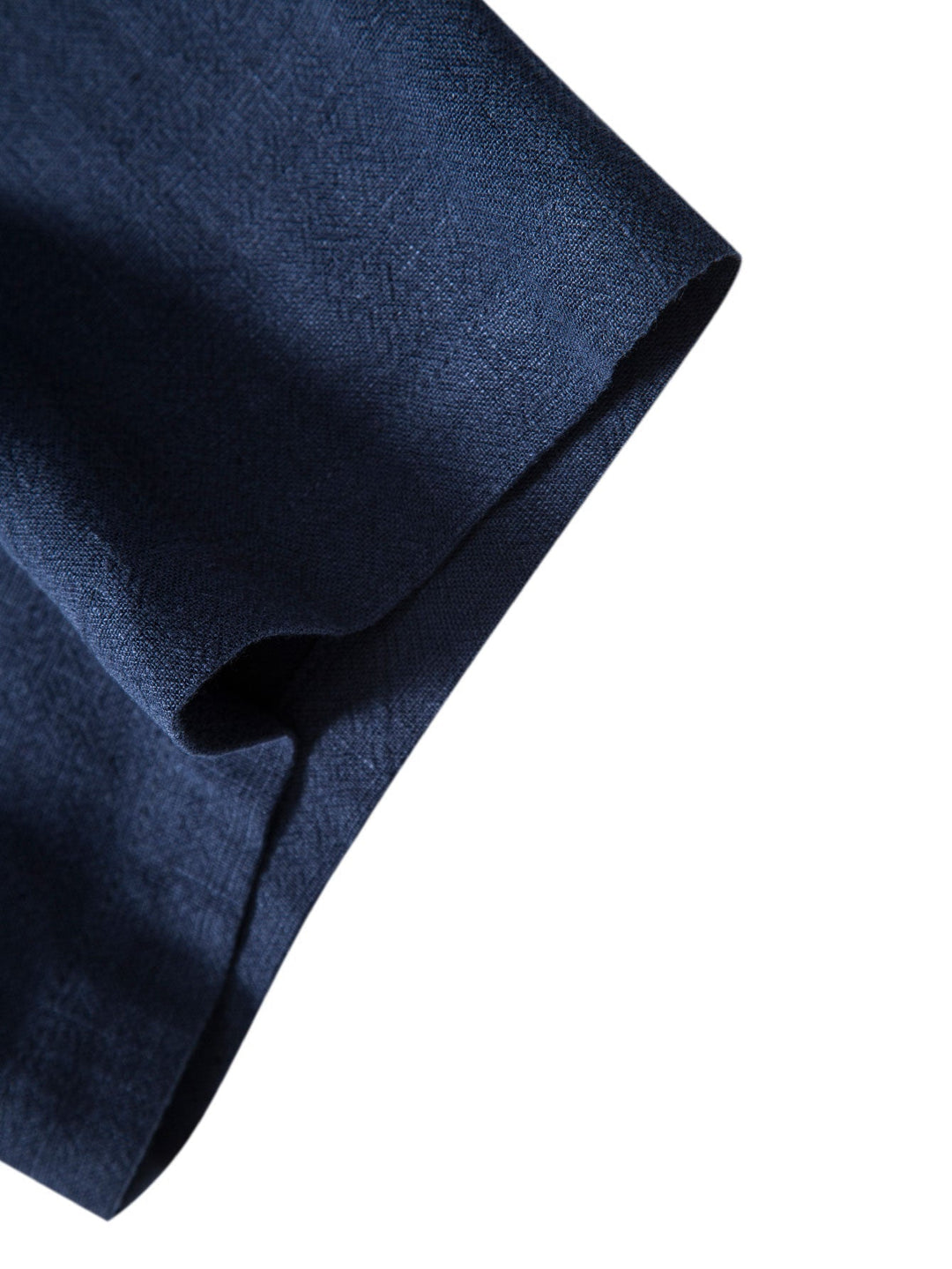Button-Up Shirt in Linen and Rayon Blend