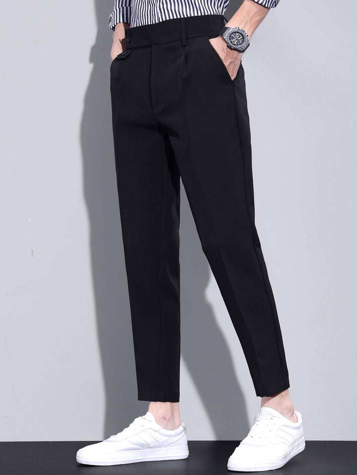 Slim Tapered Cropped Pants