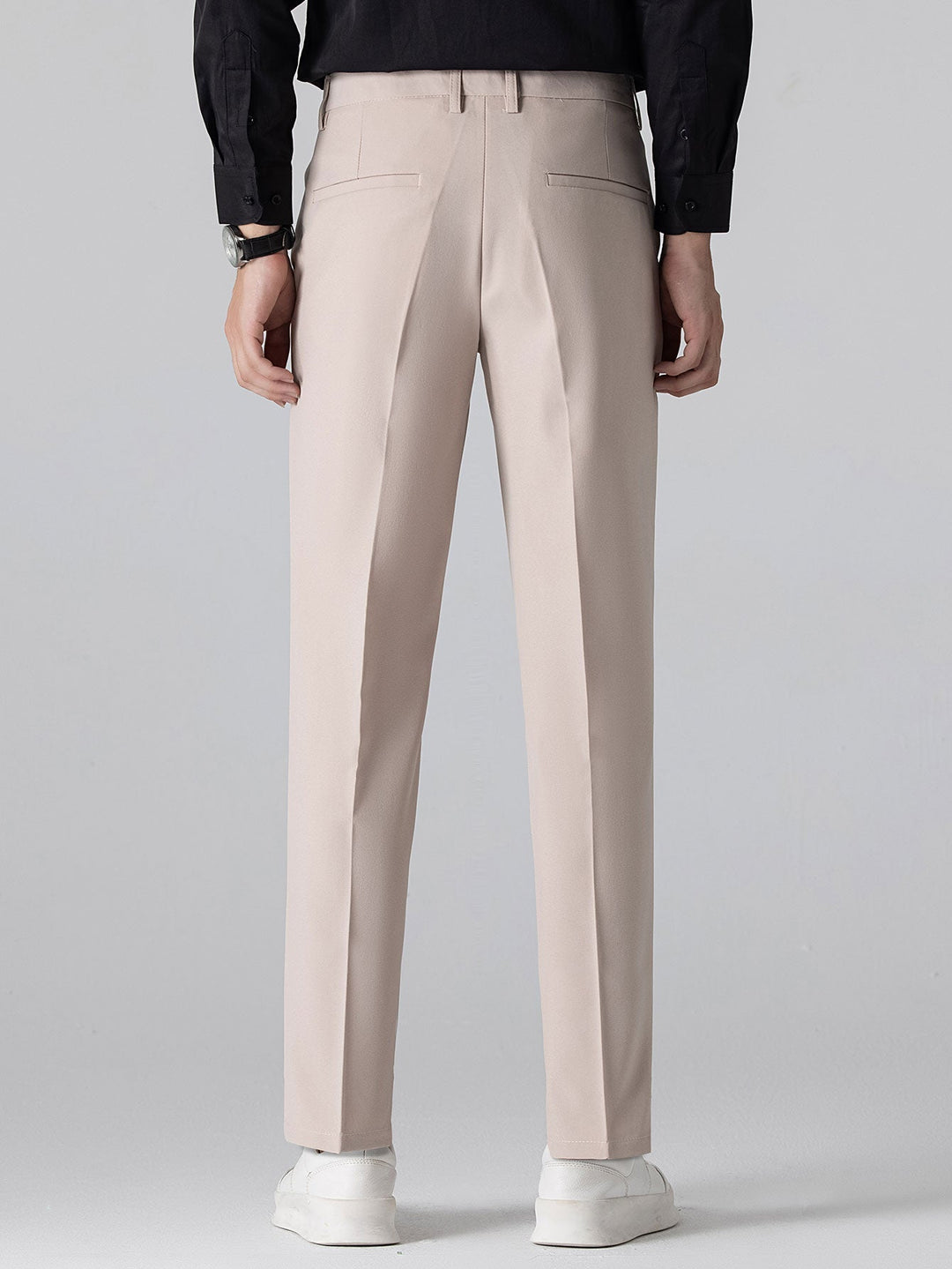 Wrinkle-Free Striped Winchester Shirt & Slim Fit Tapered Pants