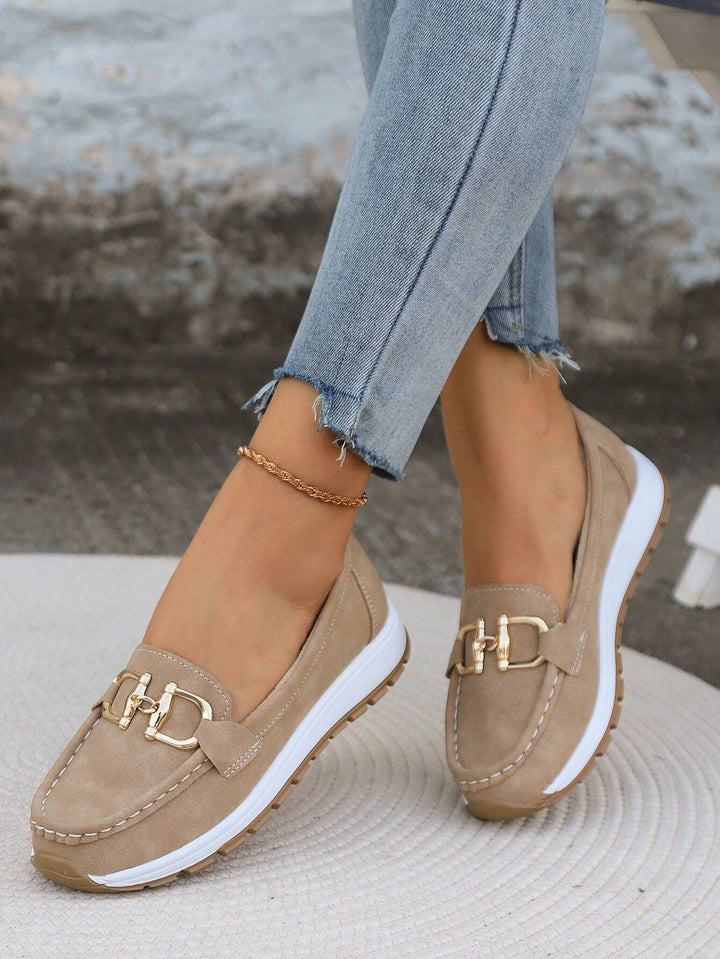 Ellara™ | Elegant Flat Buckle Loafers