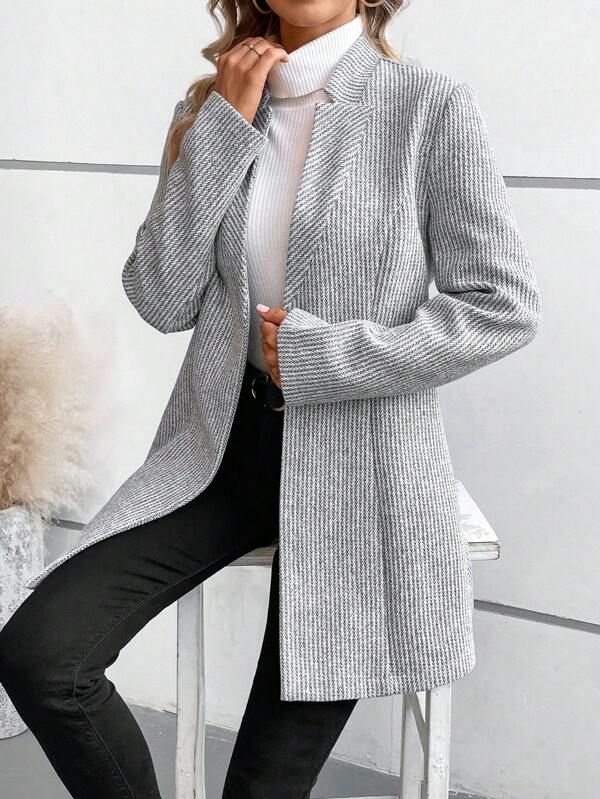 Sofia™ | Elegant Textured Coat