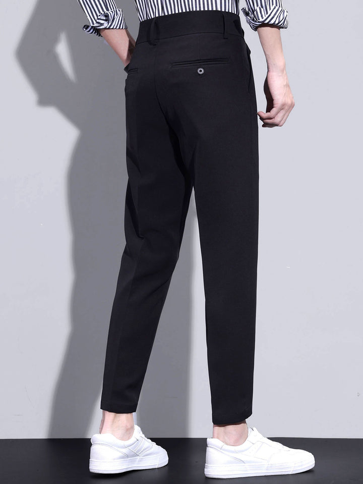 Slim Tapered Cropped Pants