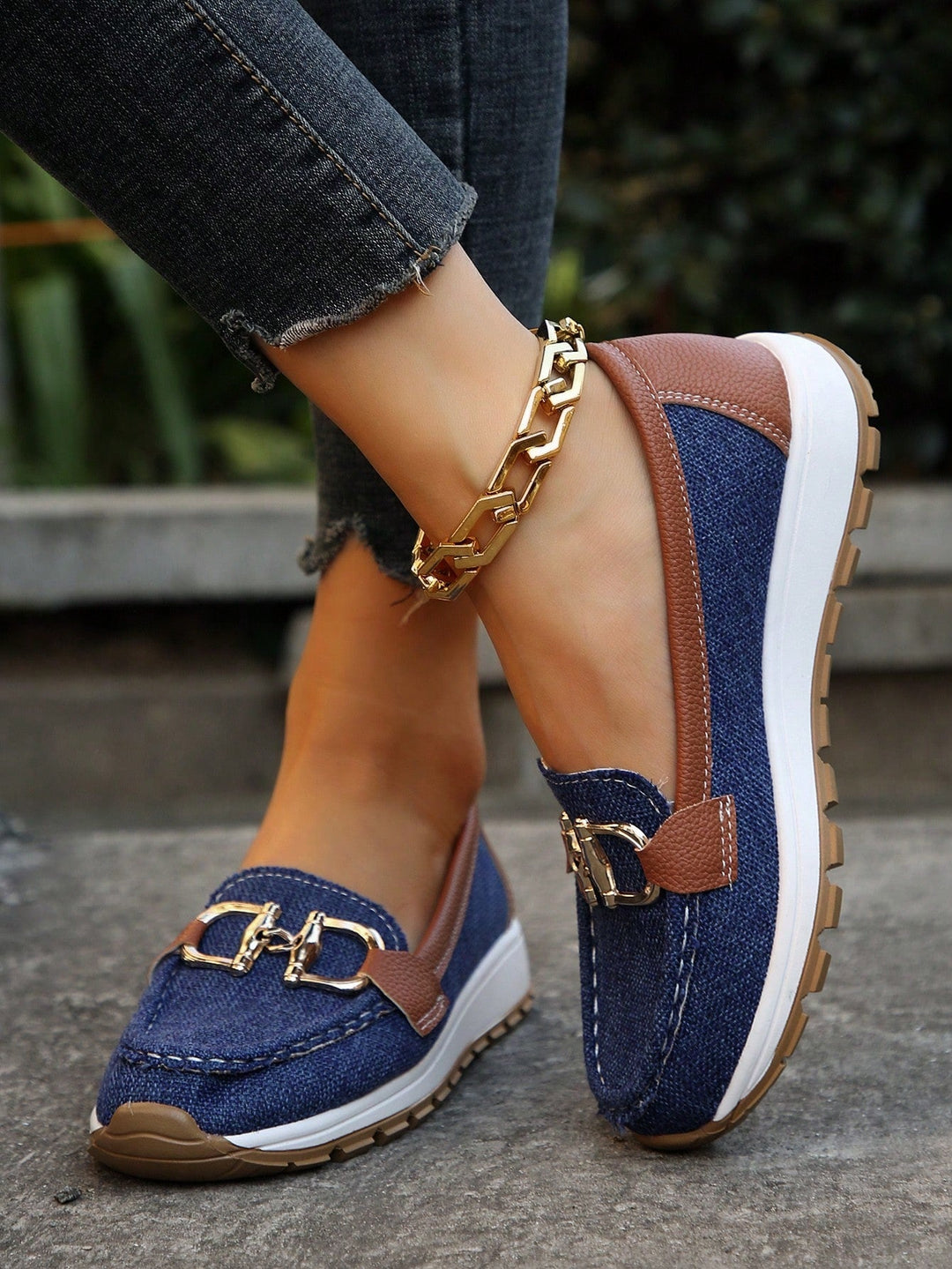 Ellara™ | Elegant Flat Buckle Loafers
