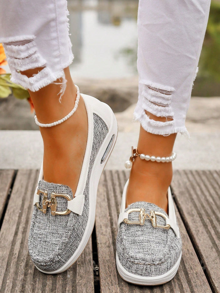Ellara™ | Elegant Flat Buckle Loafers