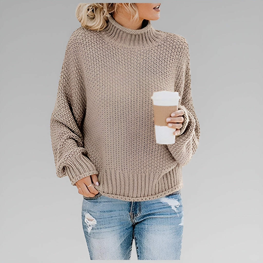 Cozy Classic Knit Sweater by Anna