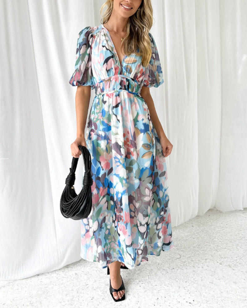 Valerie™ | Elegant Floral Dress
