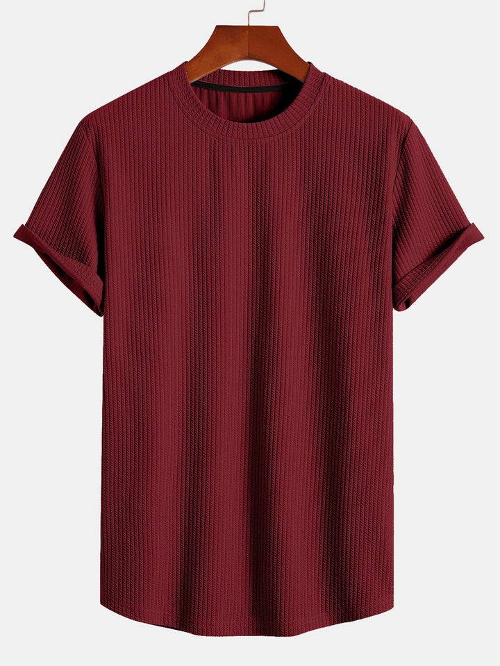 Muscle Ribbed Arch T-shirt