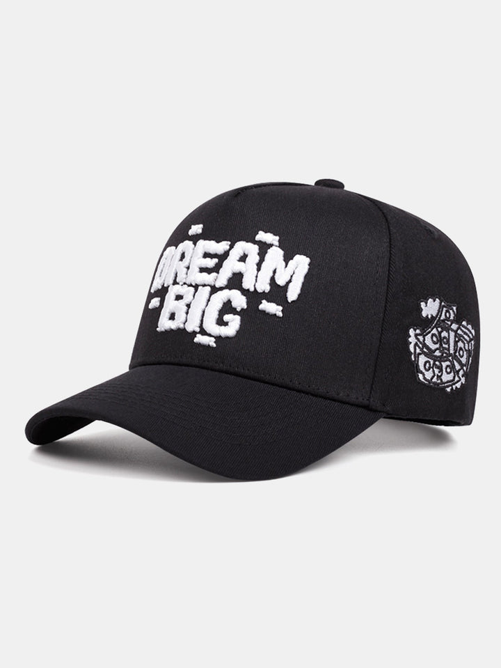 Embroidered "Dream Big" Baseball Cap