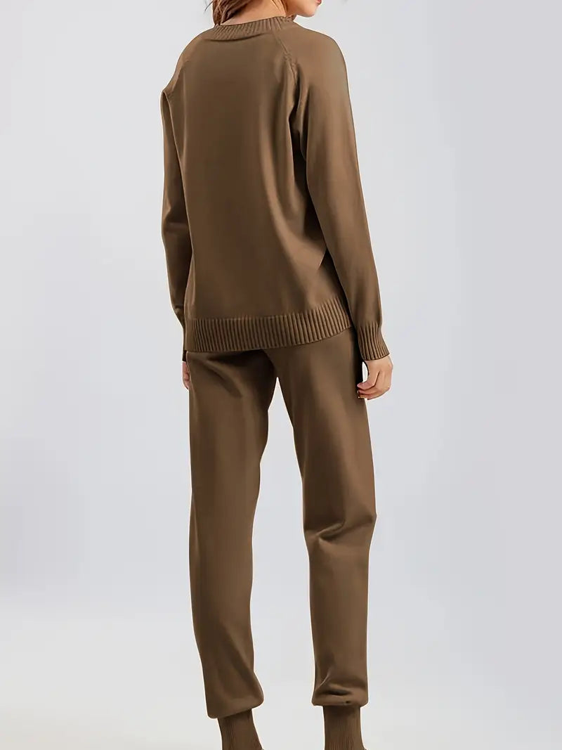 Madison™ | Elegant Two-Piece Long Sleeve Set