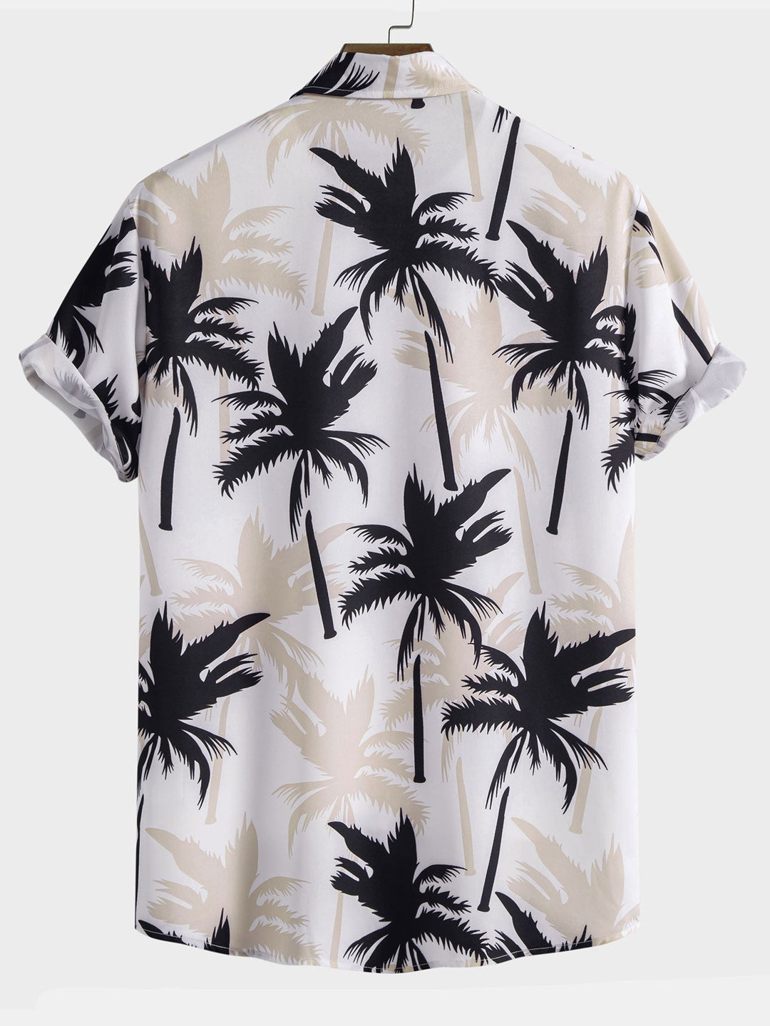 Palm Tree Printed Butt Up Shirts and Swim Shorts