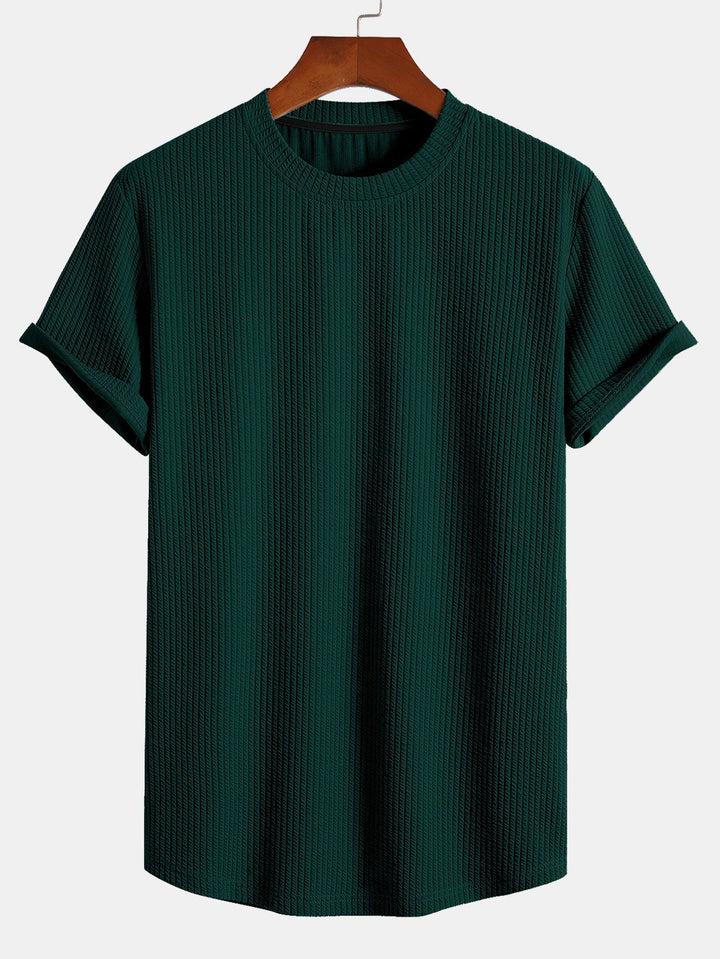 Muscle Ribbed Arch T-shirt