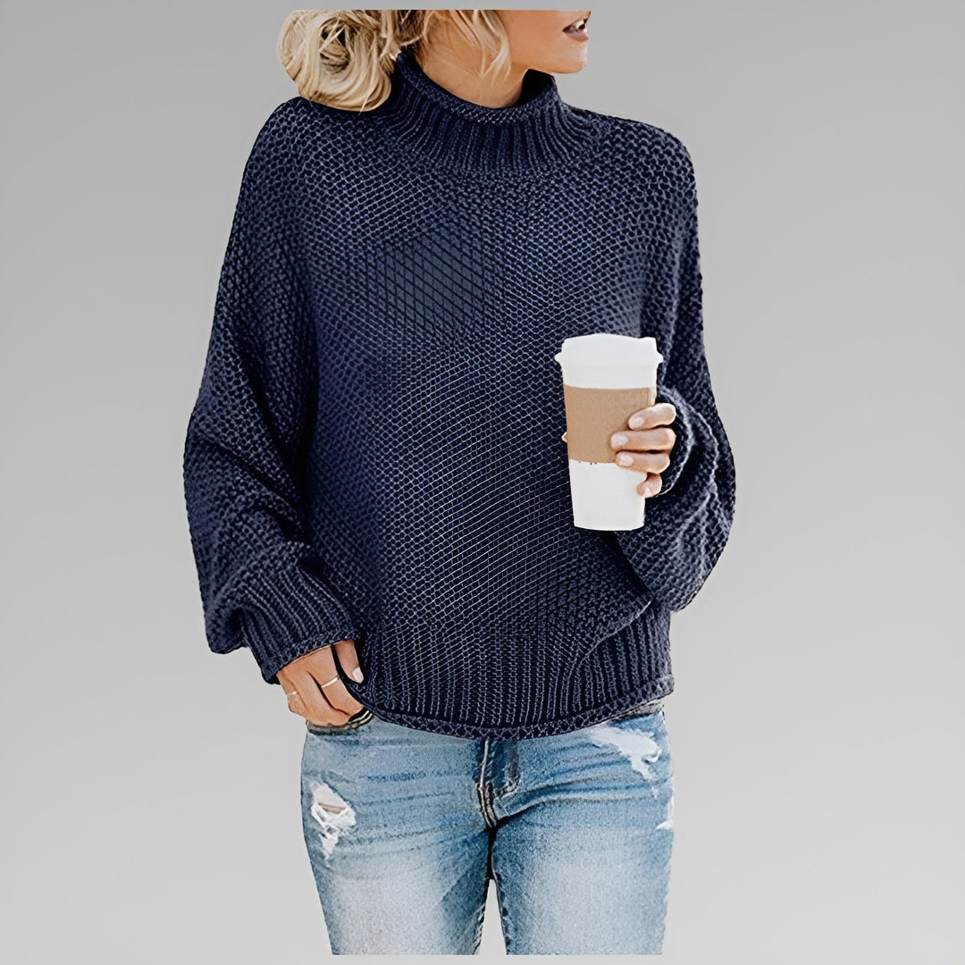 Cozy Classic Knit Sweater by Anna
