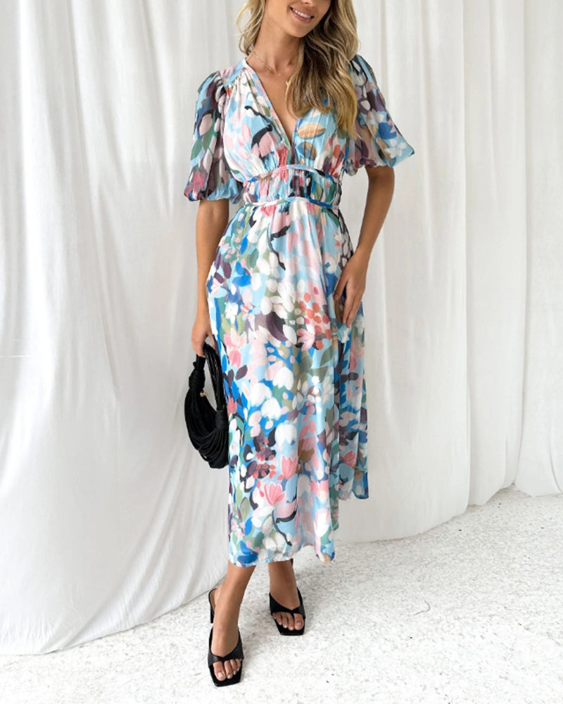 Valerie™ | Elegant Floral Dress