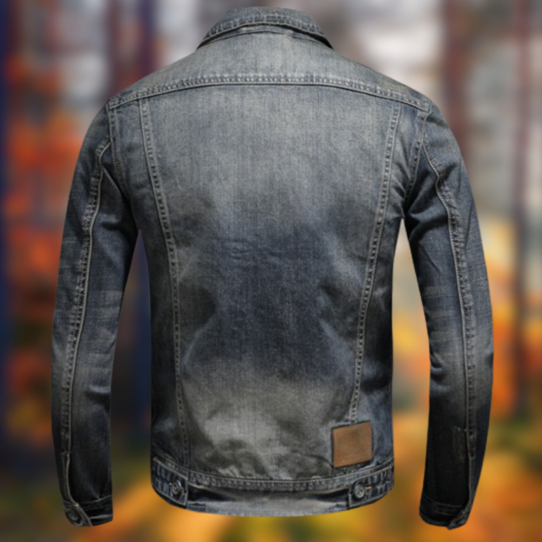 Basile™ | Retro Style Denim Jacket