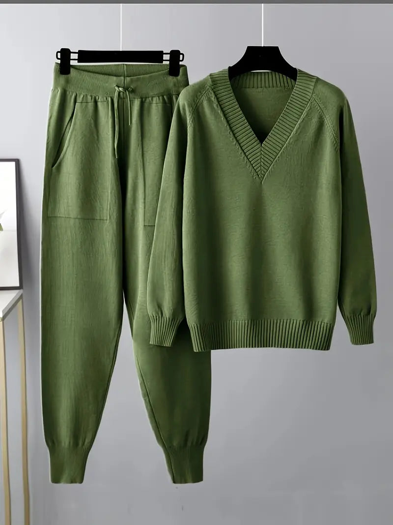 Madison™ | Elegant Two-Piece Long Sleeve Set
