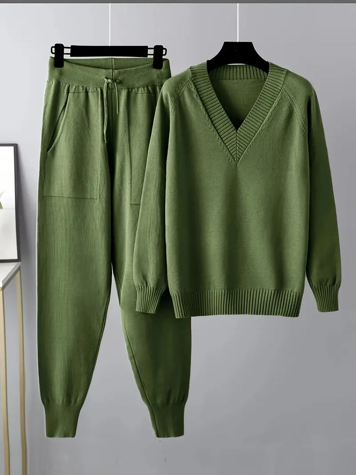 Madison™ | Elegant Two-Piece Long Sleeve Set
