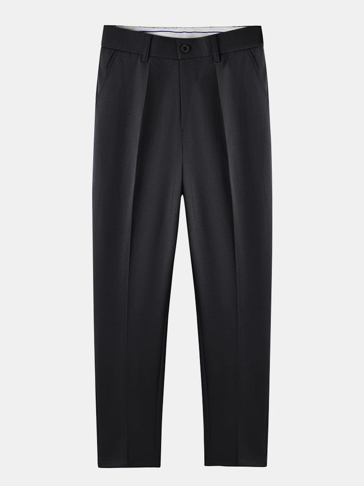 Wrinkle-Free Striped Winchester Shirt & Slim Fit Tapered Pants