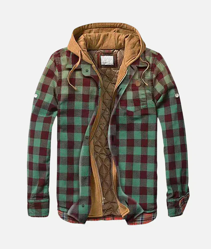 Lenoir™ | Plaid Patchwork Jacket