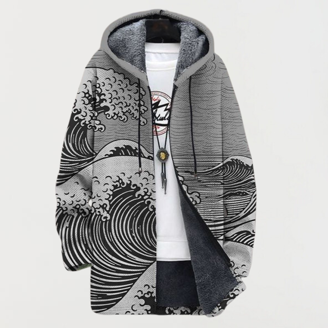 Kai | Luxury Art-Inspired Cardigan