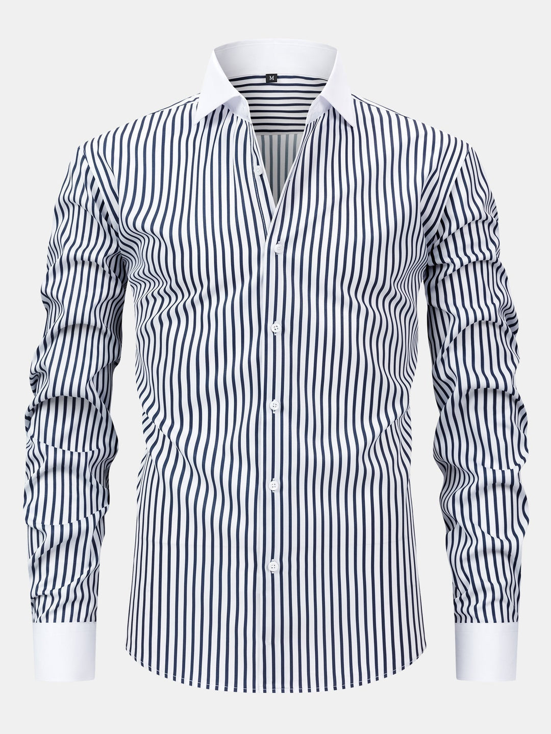 Wrinkle-Free Striped Winchester Shirt & Slim Fit Tapered Pants