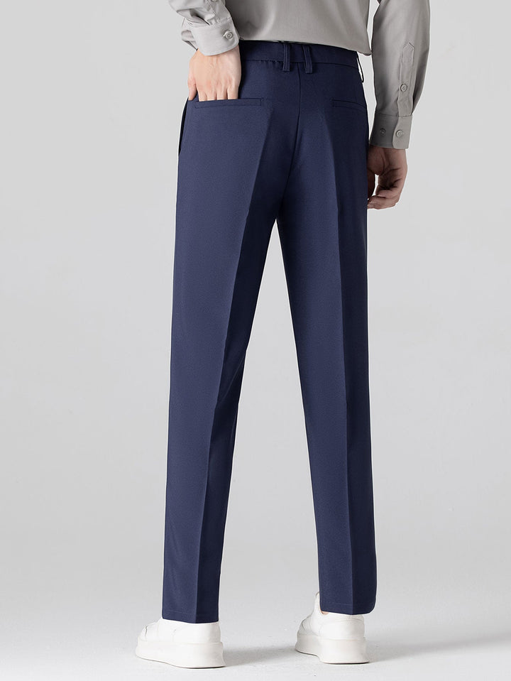 Wrinkle-Free Striped Winchester Shirt & Slim Fit Tapered Pants