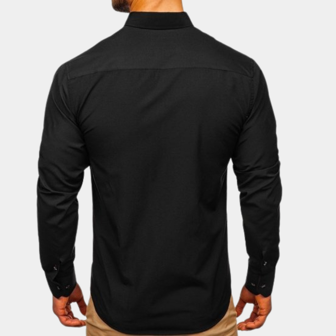 Donovan™ | Classic Men's Long Sleeve Shirt