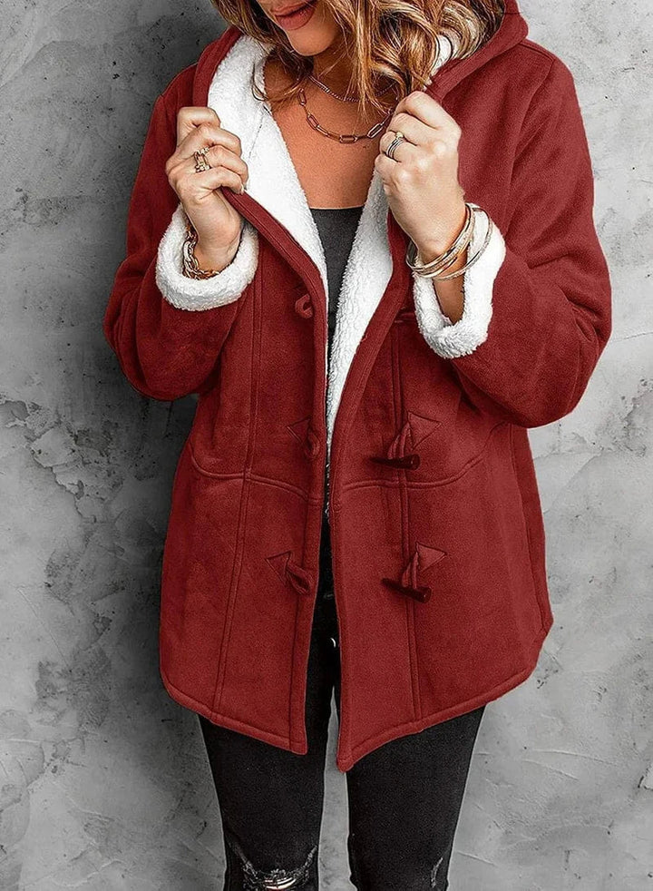 Valentina™ | Cashmere Look Hooded Coat
