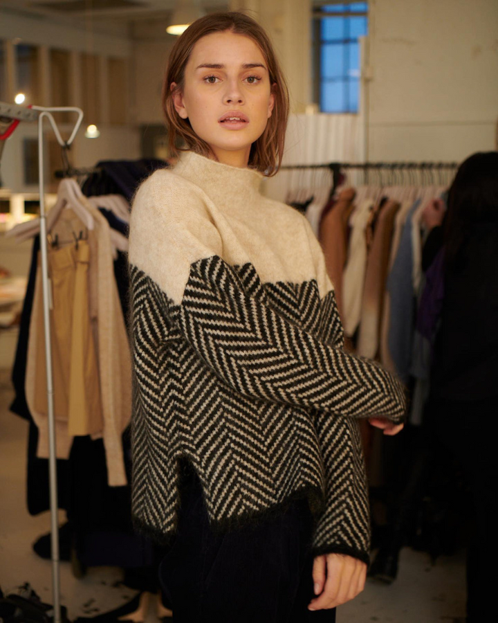 Norah | Turtleneck Cotton Sweater