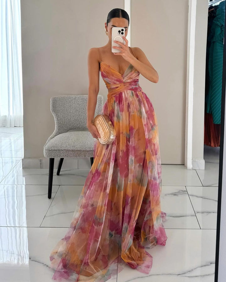 Florence™ | Elegant and Versatile Floral Maxi Dress