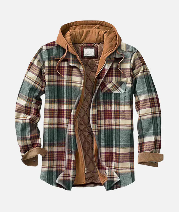 Lenoir™ | Plaid Patchwork Jacket