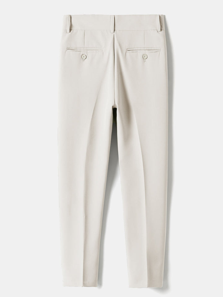 Slim Tapered Cropped Pants