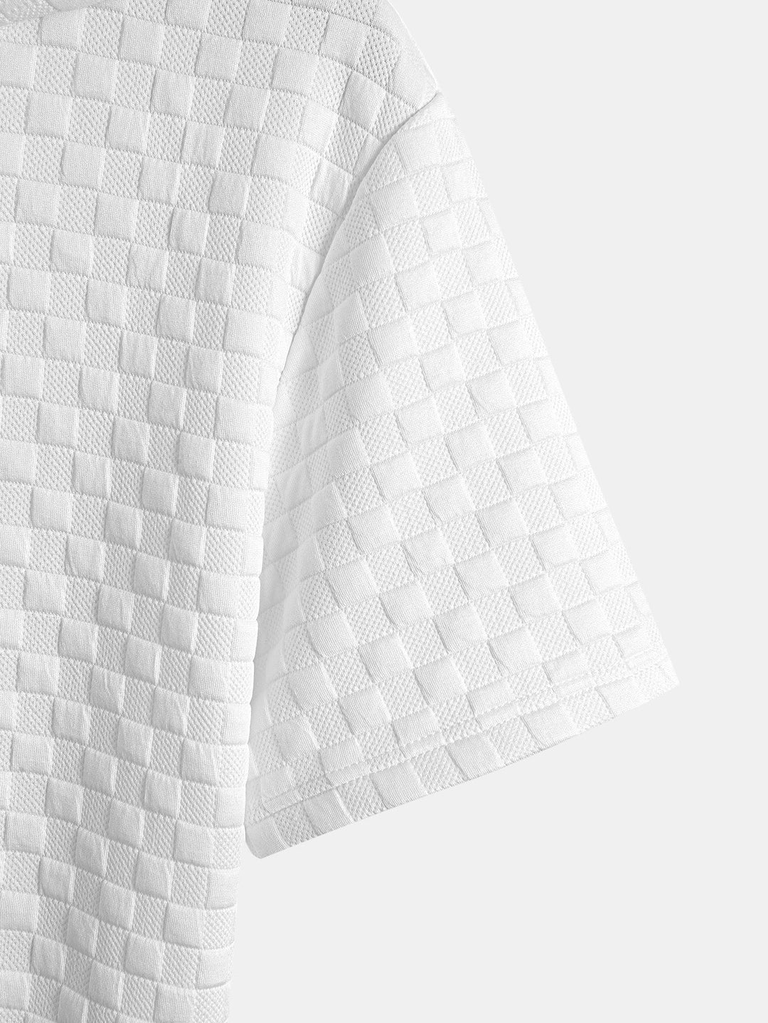 Hooded Sweatshirt with Checkerboard Hem <tc>T-Shirt</tc> &amp; Checkerboard <tc>Sh</tc>orts