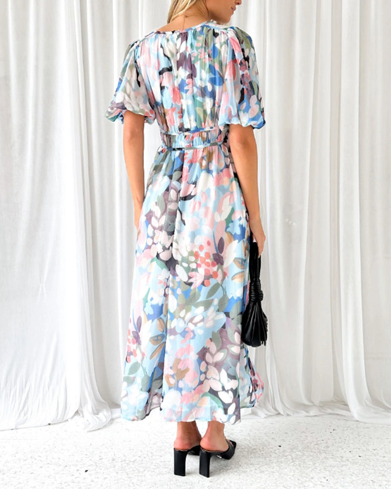 Valerie™ | Elegant Floral Dress