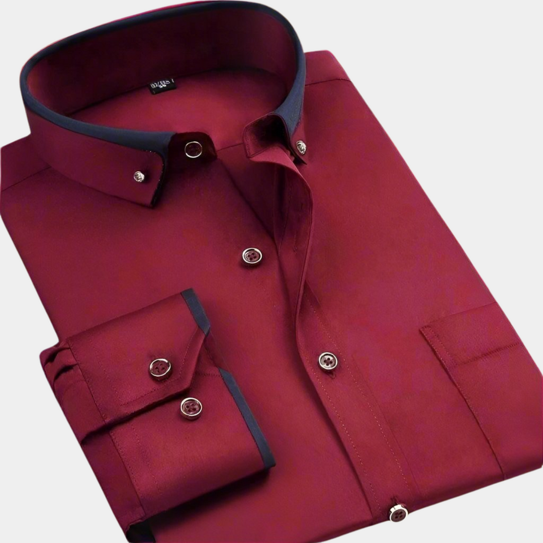 Donovan™ | Classic Men's Long Sleeve Shirt