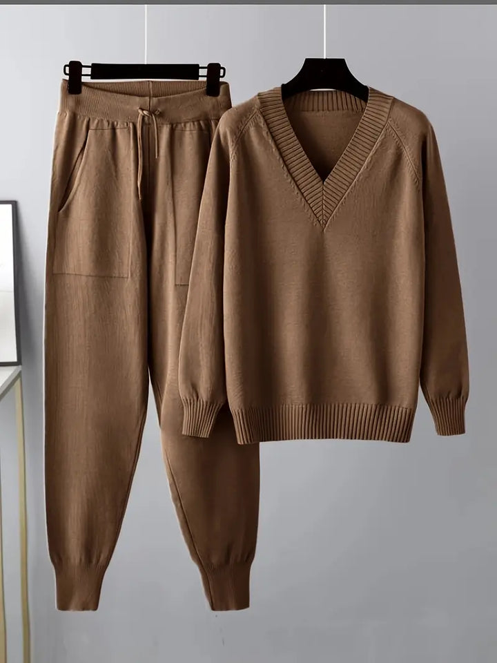 Madison™ | Elegant Two-Piece Long Sleeve Set