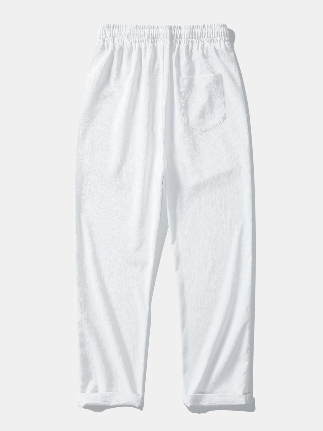 Textured Jacquard Cuban Collar Shirt & Textured Straight Leg Pants