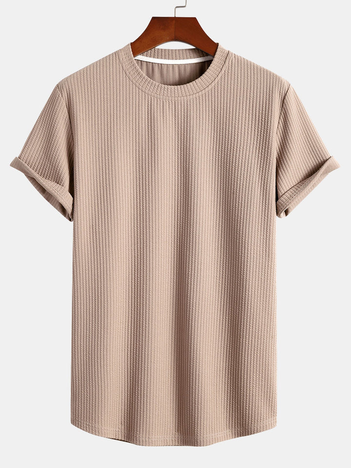 Muscle Ribbed Arch T-shirt